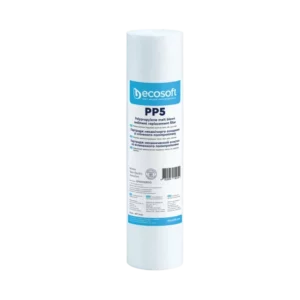 Filtre à sédiments soufflé par fusion en PP 2.5″×10″ 5 micron